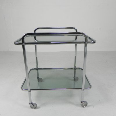 Vintage Chromed Serving Trolley, 1970s-TL-1785081