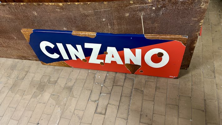 Vintage Cinzano Sign, 1950-NUO-1776202