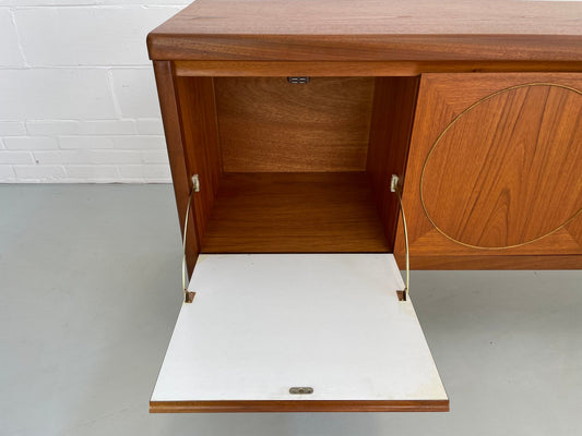 Vintage Circle Sideboard from Nathan, 1960s