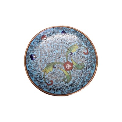 Vintage Cloisonne Plate, 1970s-VHW-2035809