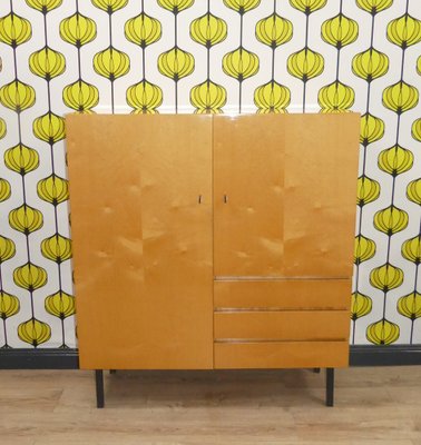 Vintage Cloth Cabinet on Steel Tube Legs, 1960s-AFE-1769051