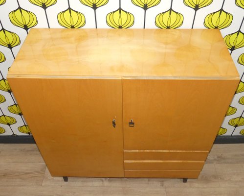 Vintage Cloth Cabinet on Steel Tube Legs, 1960s-AFE-1769051