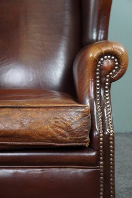 Vintage Club Chair in Leather-HPP-1738373