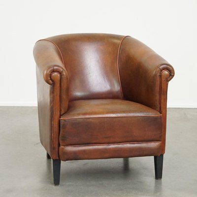 Vintage Club Chair in Sheepskin-HPP-2023272