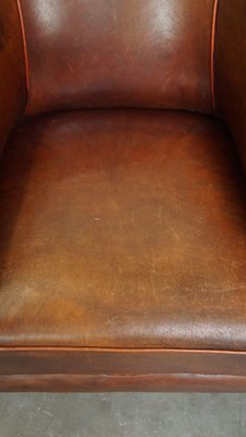 Vintage Club Chair in Sheepskin-HPP-2023272