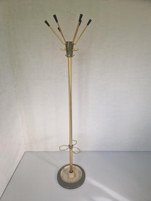 Vintage Coat Stand by Jacques Adnet, 1950s-DGW-2021825