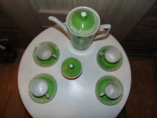 Vintage Coffee Service, Wałbrzych, 1960s, Set of 10-CAQ-752802