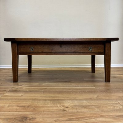 Vintage Coffee Table in Oak, 1950s-ALF-2033524