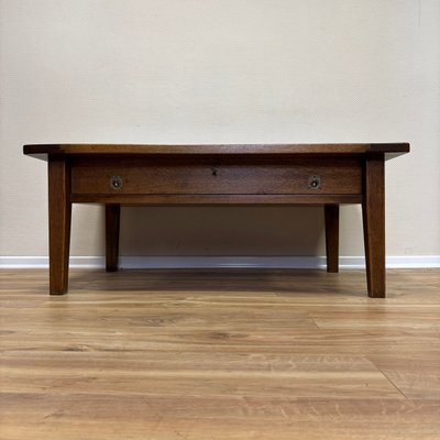 Vintage Coffee Table in Oak, 1950s-ALF-2033524