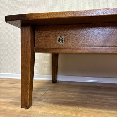 Vintage Coffee Table in Oak, 1950s-ALF-2033524