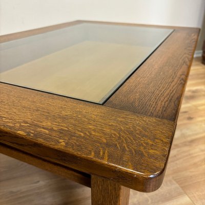 Vintage Coffee Table in Oak, 1950s-ALF-2033524