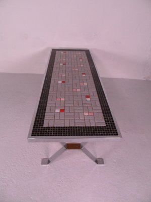 Vintage Coffee Table with Tiles, 1960s-PNJ-1770520