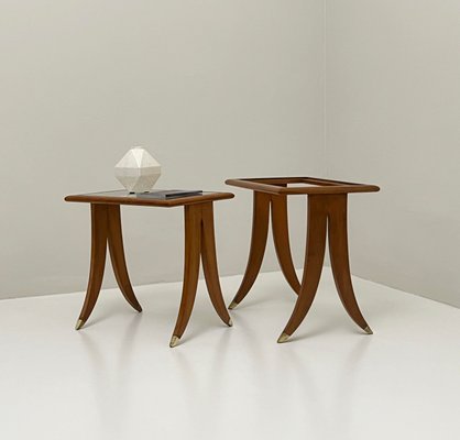 Vintage Coffee Tables attributed to to Paolo Buffa, 1950s, Set of 2-LKT-2034731