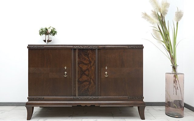 Vintage Commode in Oak, 1920s-ZFH-2041434