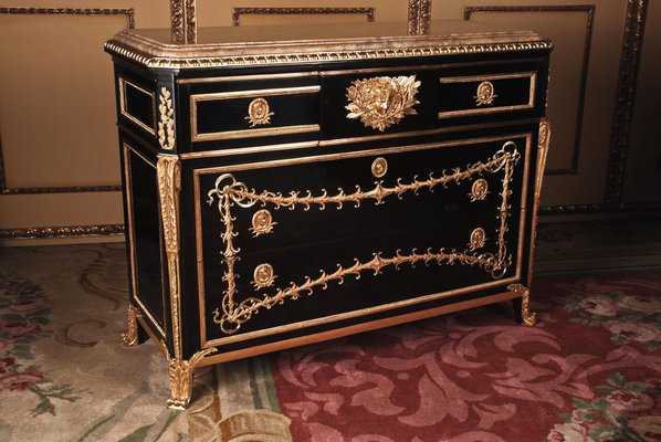 Vintage Commode in the Style of Jean Henri Riesener-FLW-1402012