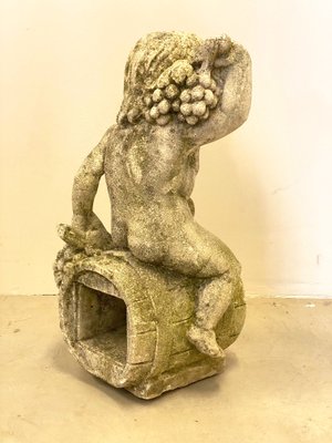 Vintage Concrete Garden Figurine, 1970s-NPC-892784