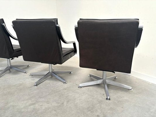 Vintage Conference Chairs by Walter Knoll, 1980s, Set of 4-TWF-2036635