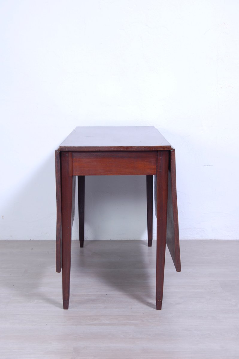 Vintage Console Table with Rectangular Bands