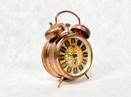 Vintage Copper Alarm Clock from Kienzle, 1960s-ZCY-1375445