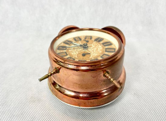 Vintage Copper Alarm Clock from Kienzle, 1960s-ZCY-1375445