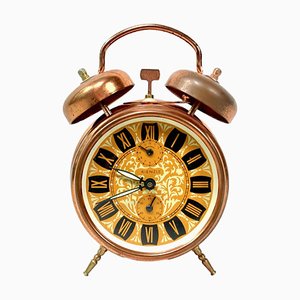 Vintage Copper Alarm Clock from Kienzle, 1960s-ZCY-1375445