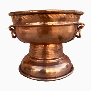 Vintage Copper Flower Pot-NOU-827550