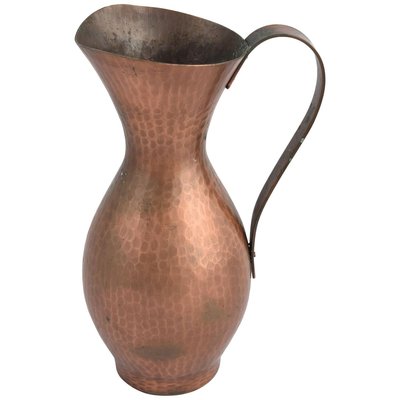 Vintage Copper Pitcher by Eugen Zint, 1950s-ZCI-752572