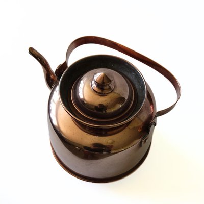 Vintage Copper Pot from Lundin and Lindberg, Sweden, 1900s-JKV-1787180