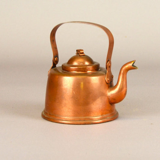 Vintage Copper Teapot, Set of 2