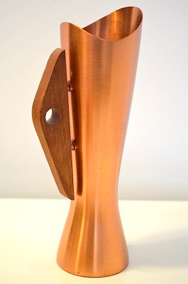 Vintage Copper Vase, 1960s-OV-850188