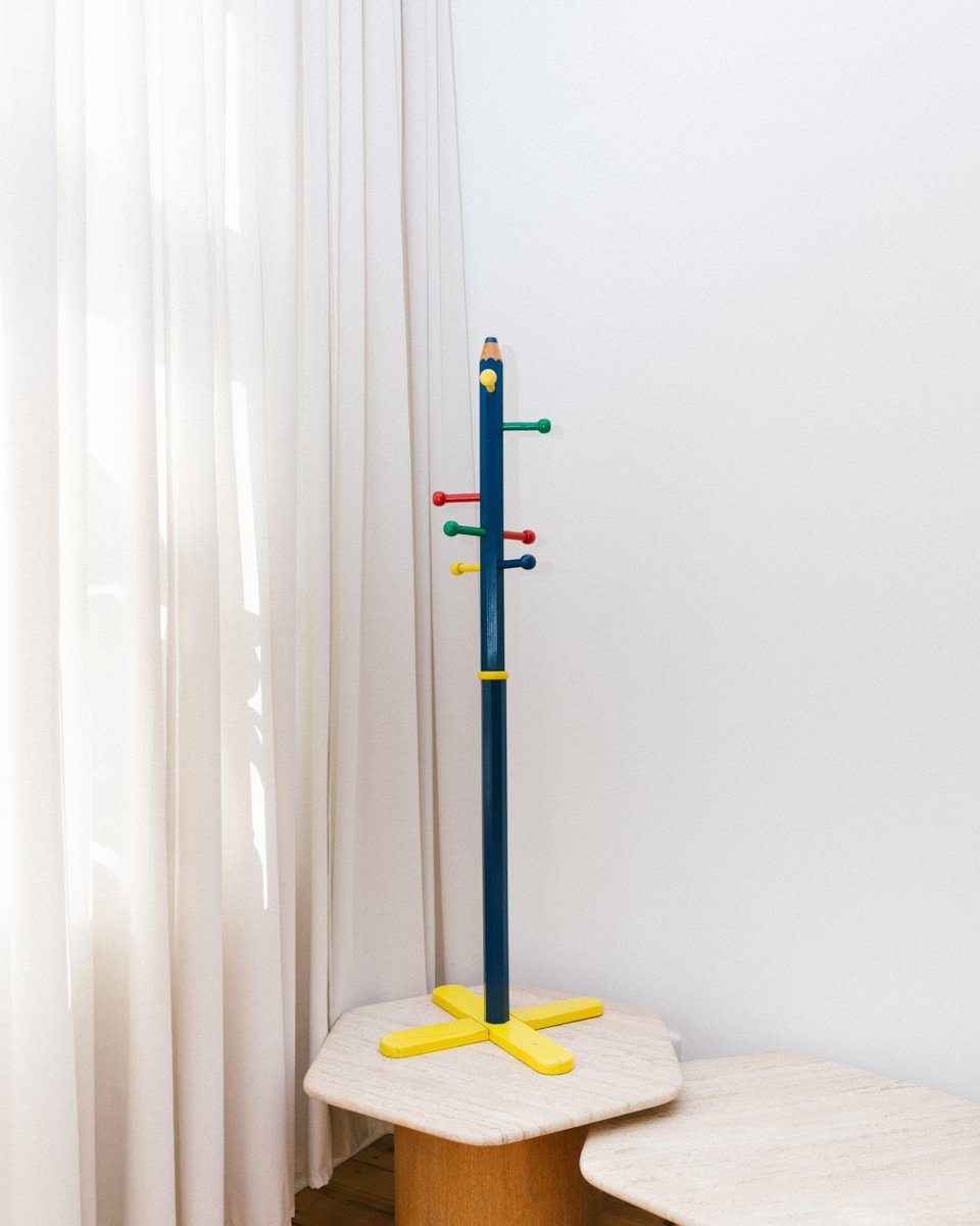 Vintage Crayon Rack by Pierre Sala, 1980s