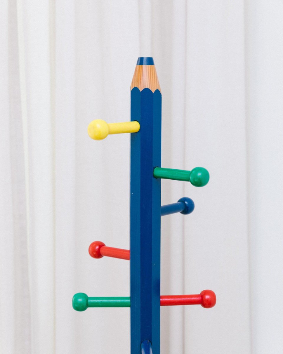 Vintage Crayon Rack by Pierre Sala, 1980s