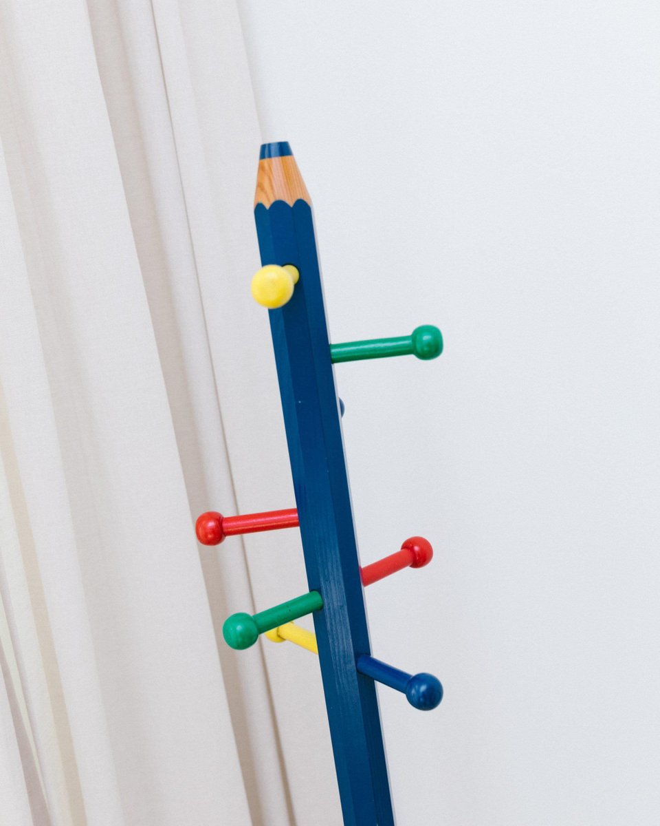 Vintage Crayon Rack by Pierre Sala, 1980s