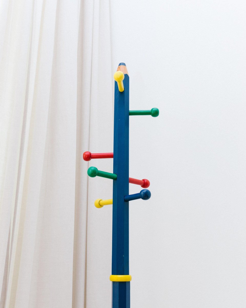 Vintage Crayon Rack by Pierre Sala, 1980s