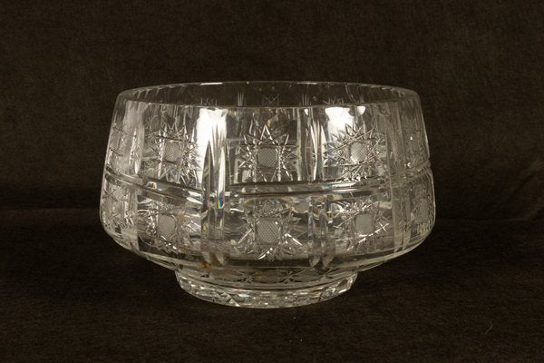 Vintage Crystal Bowls, 1940s, Set of 5-WIX-685870