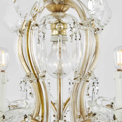 Vintage Crystal Chandelier, 1950s-TBU-2031613