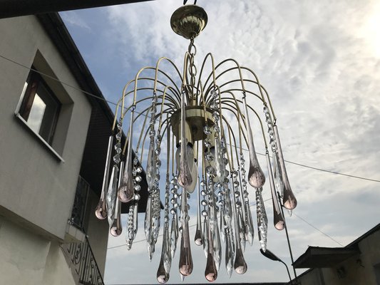 Vintage Crystal Chandelier, 1960s-WQQ-1373441