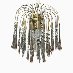 Vintage Crystal Chandelier, 1960s-WQQ-1373441