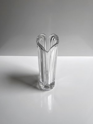 Vintage Crystal Glass Vase from Villeroy & Boch, 1980s-VTK-2022631