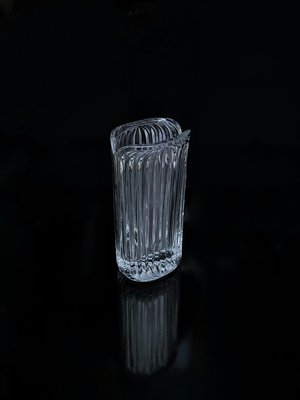 Vintage Crystal Glass Vase from Villeroy & Boch, 1980s-VTK-2022631