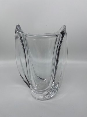 Vintage Crystal Vase from the Cristallerie of Vannes, 1970s-AVC-1368560