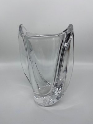 Vintage Crystal Vase from the Cristallerie of Vannes, 1970s-AVC-1368560