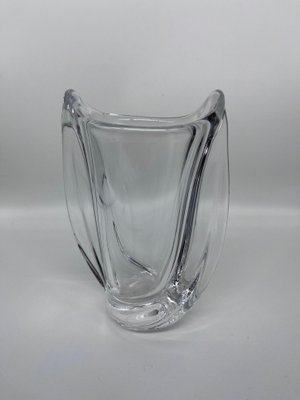 Vintage Crystal Vase from the Cristallerie of Vannes, 1970s-AVC-1368560