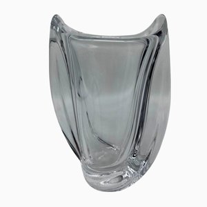 Vintage Crystal Vase from the Cristallerie of Vannes, 1970s-AVC-1368560