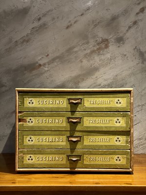 Vintage Cucirino Tre Stelle Display Chest of Drawers, Italy 1950-PYA-1790690