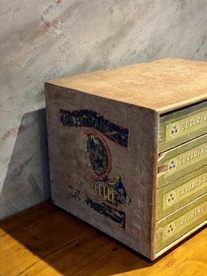 Vintage Cucirino Tre Stelle Display Chest of Drawers, Italy 1950-PYA-1790690