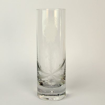 Vintage Cut Glass Vase, 1960s-NE-1739532