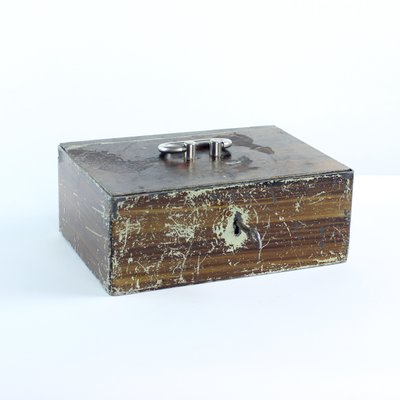 Vintage Czech Safe Deposit Box, 1930s-UL-1110939