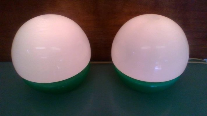 Vintage Czech Table Lamps from Kamenicky Šenov, 1970s, Set of 2-TZ-602148