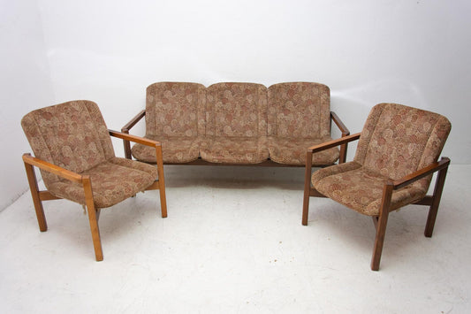 Vintage Czechoslovakian Seating Group, 1980s